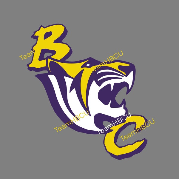 Benedict College svg - Custom Simplified Version - Cut File - HBCU SVG - Benedict Tigers svg - Graduate - Alumni - HBCU