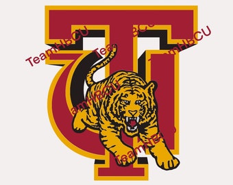 Tuskegee University svg - Simplified Version - Cut File - HBCU SVG - Tuskegee svg - Graduate - Alumni
