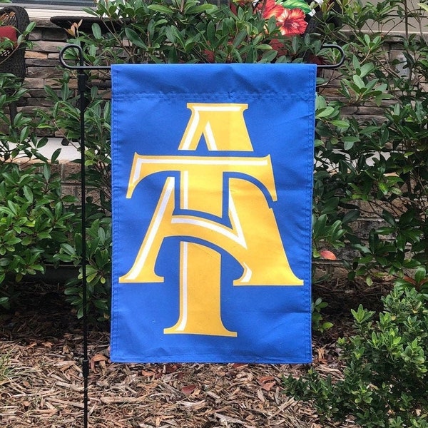 NCA&T Aggie Pride Garden Flag - HBCU Yard Decor
