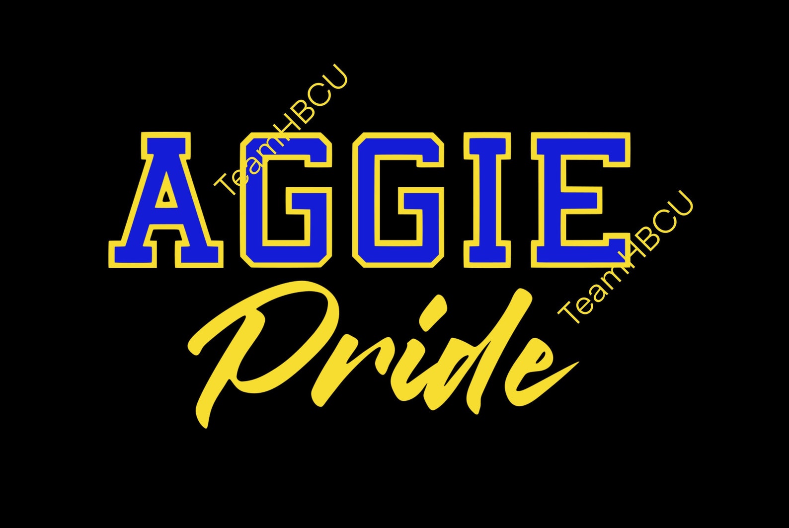 Aggie Pride svg NCAT Aggie svg Aggie Pride NC A and T Etsy