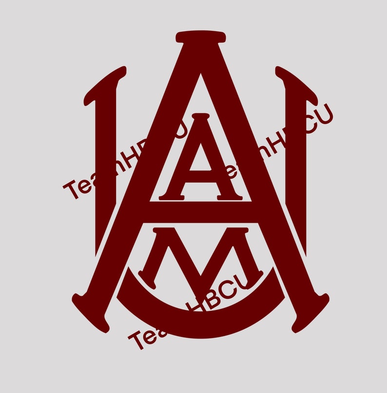 Download Alabama A&M svg Alabama SVG AAMU Cut File HBCU Design | Etsy