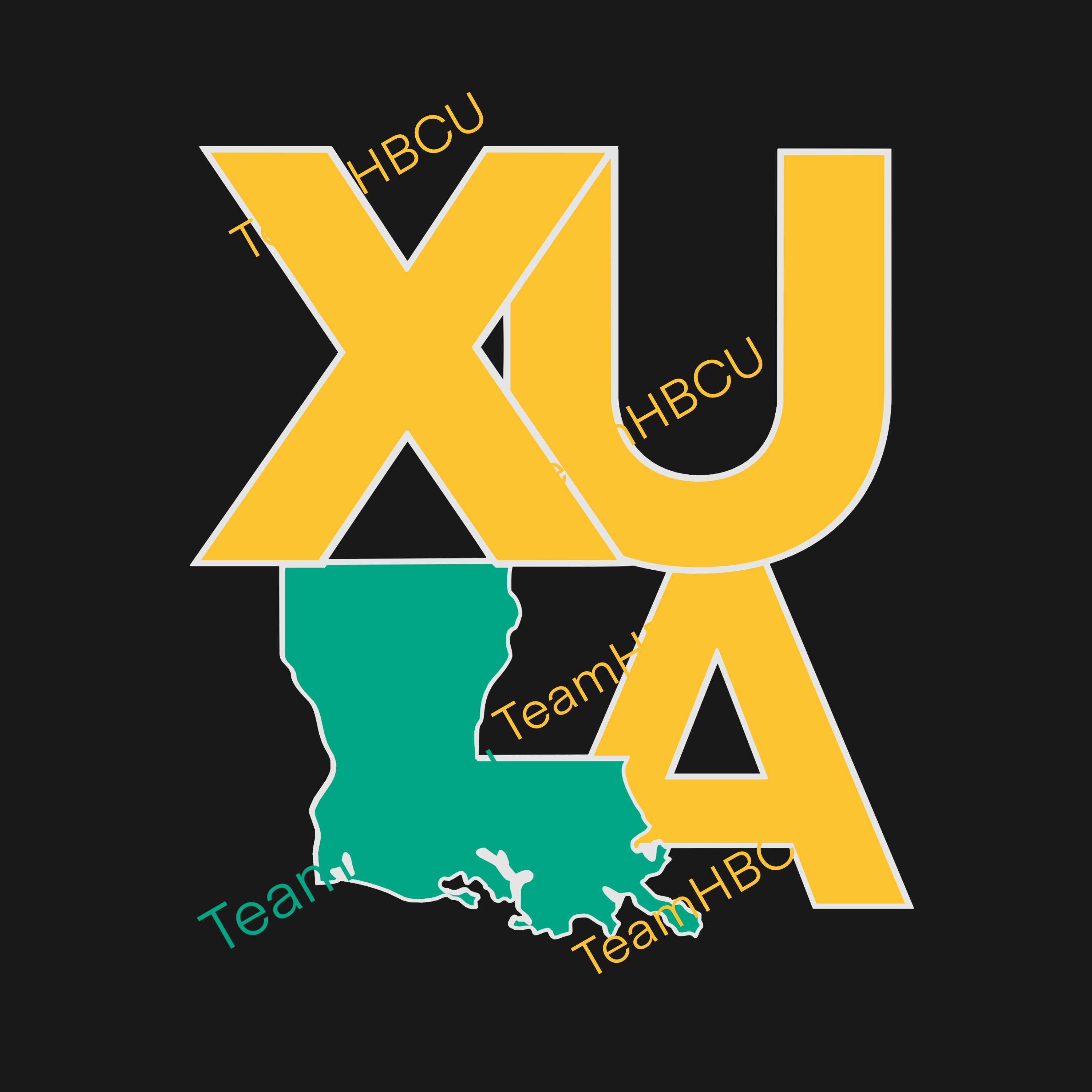 Xavier University svg - Custom Simplified Version - Cut File - HBCU SVG - Xavier Louisiana svg - Graduate - Alumni - HBCU
