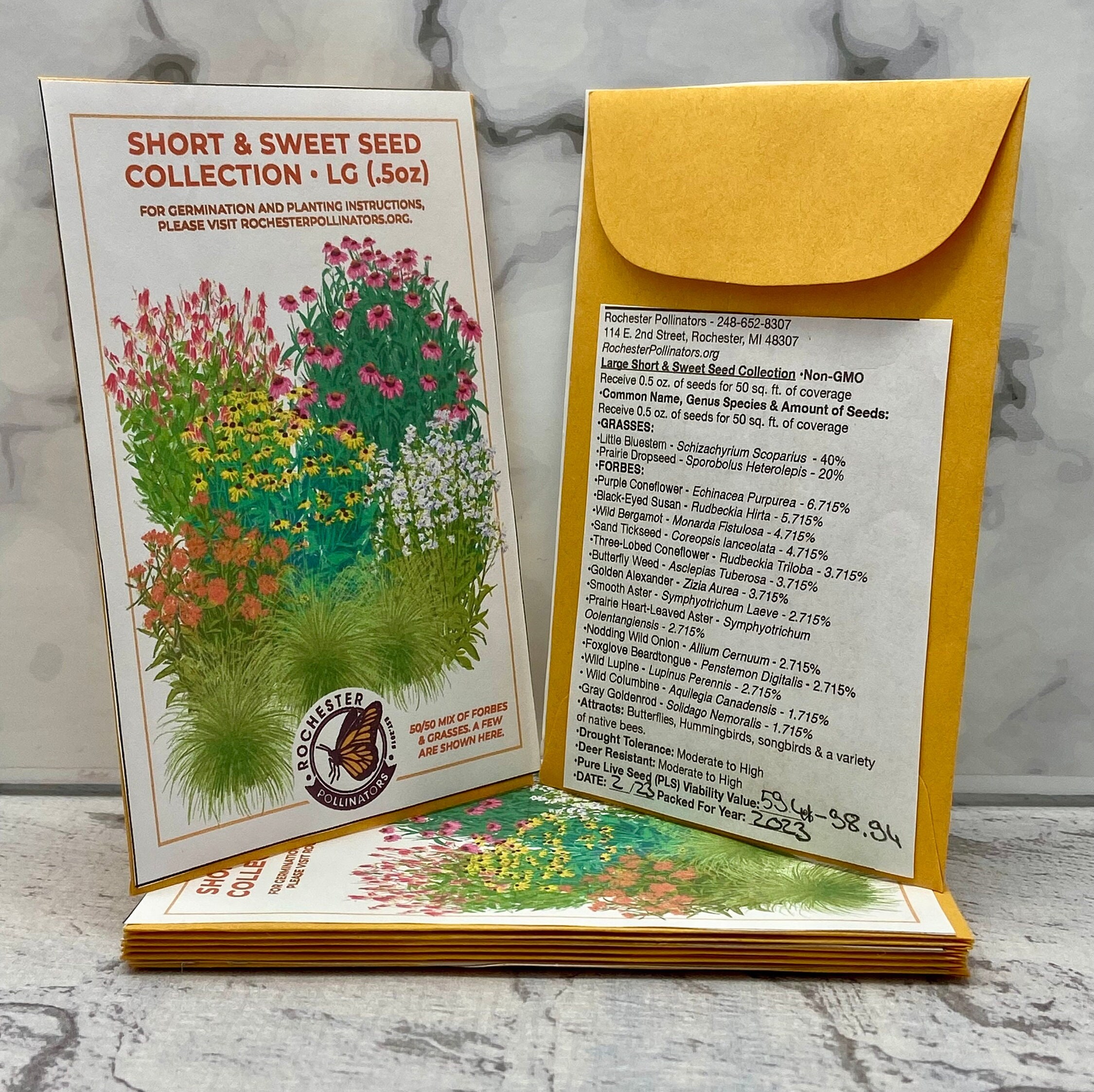 Michigan Native Wildflower Seed Mix: Butterfly Garden, Alternative Lawn -  Etsy