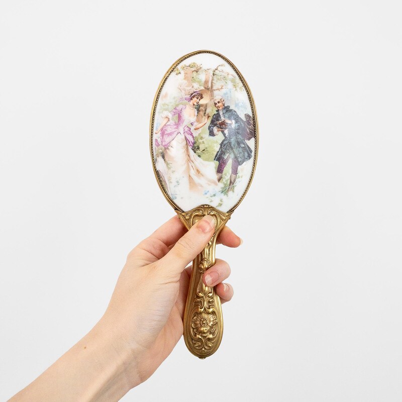 White Rococo Mirror - Etsy