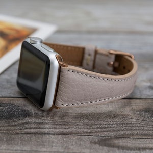 Leather Apple Watch Band 38mm 40mm 41mm 42mm 44mm 45mm Apple Watch Strap Women iWatch Band Bracelet Leather Apple Watch7 6 5 3 SE Wristband