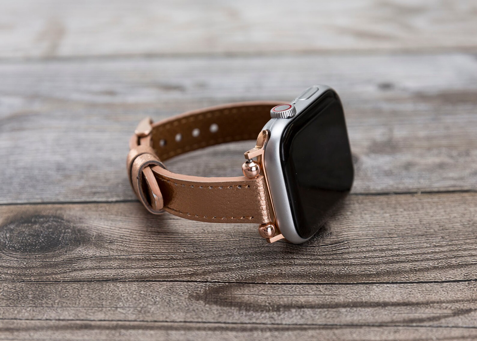 Leather Slim Apple Watch Band 38mm 40mm women apple watch Etsy