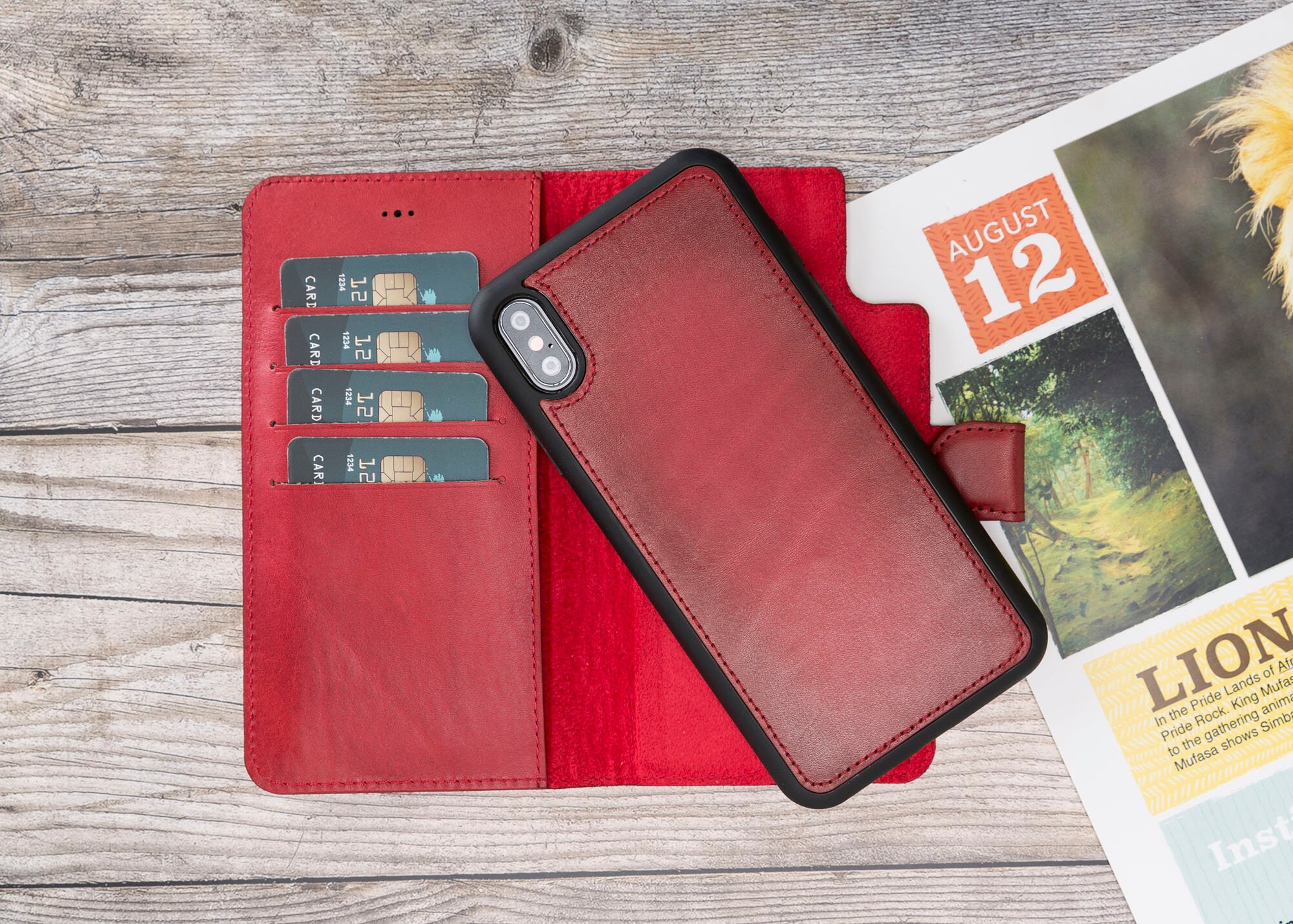 IPhone XS max case Personalized iPhone XS max case Leather Etsy