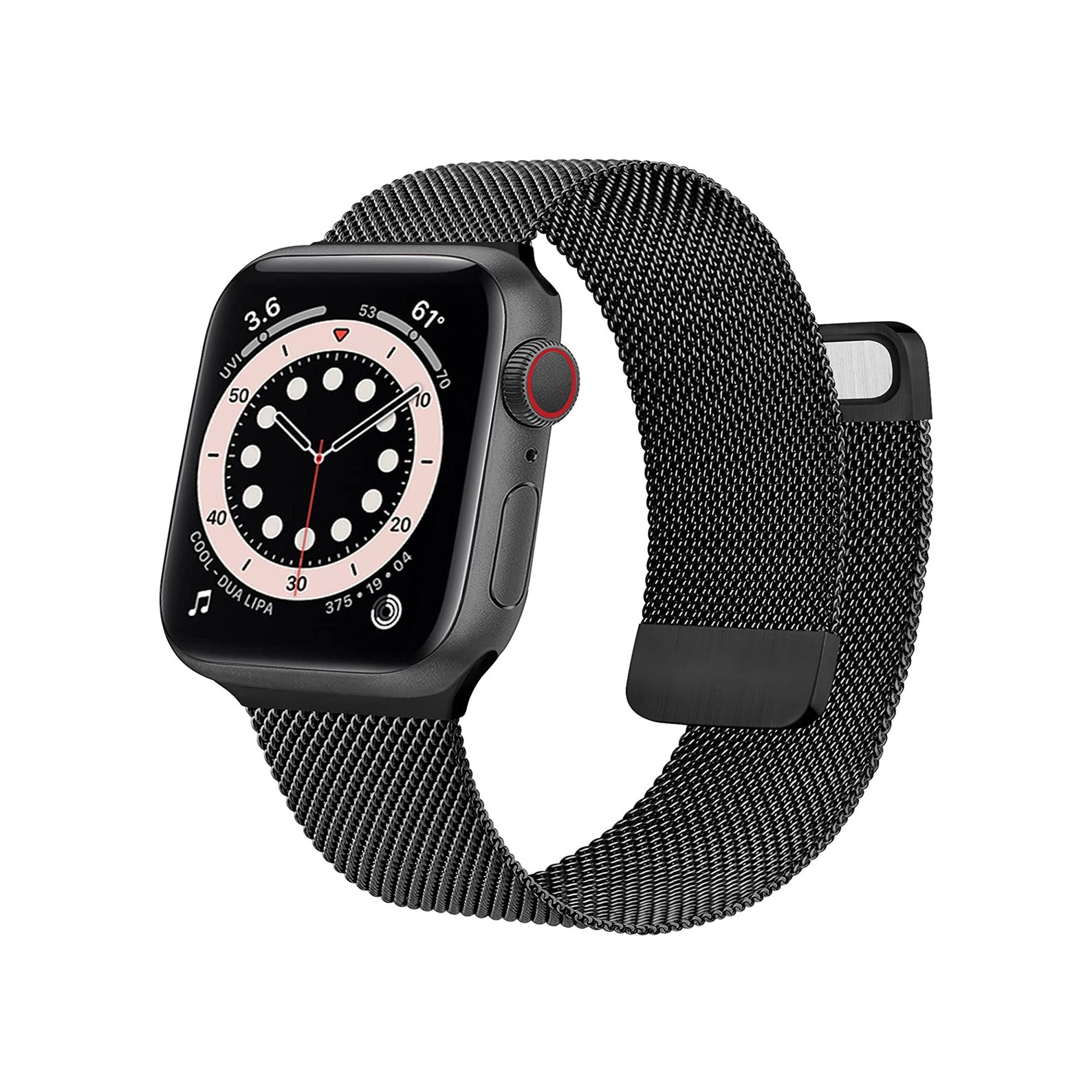 Stainless Steel Apple Watch Band Milanese Loop Apple Watch Etsy