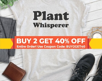 Koszulka Plant Whisperer, Koszulka unisex, Koszulka Plant Lover, Koszulka Plant Hoarder, Koszulka Gardener, Koszulka Gardening