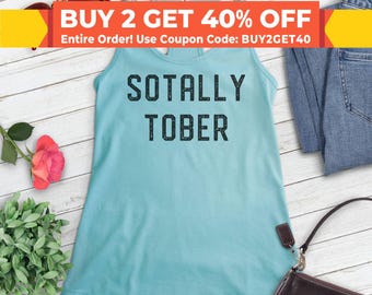 Débardeur Sotally Tober, dos nageur pour femme, débardeur, débardeur ivre, débardeur fête