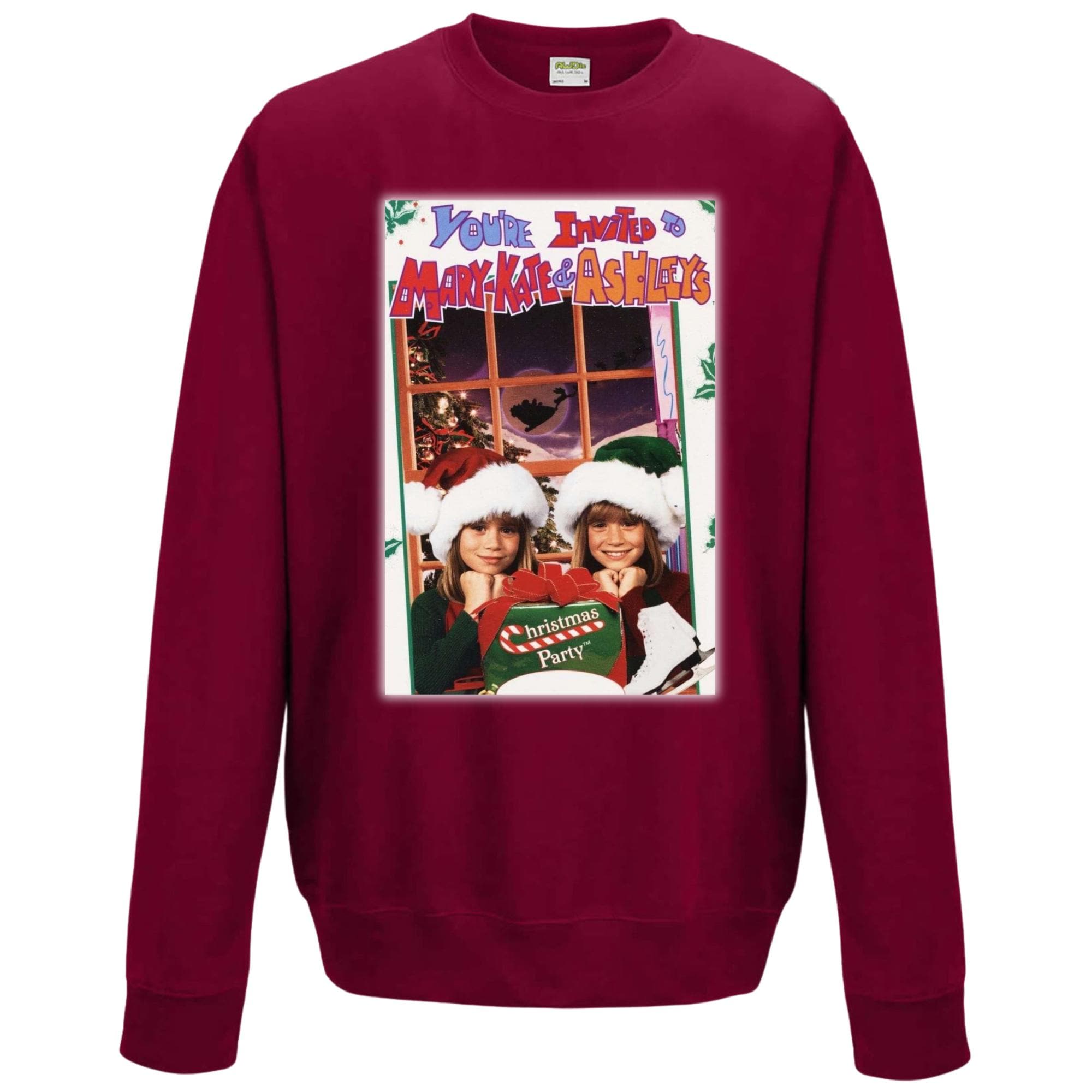 Conjoined Twin Ugly Christmas Sweater For Two Two Person Sweater