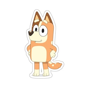 Bluey Cut out stickers