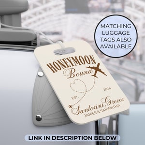 HONEYMOON BOUND LUGGAGE TAG