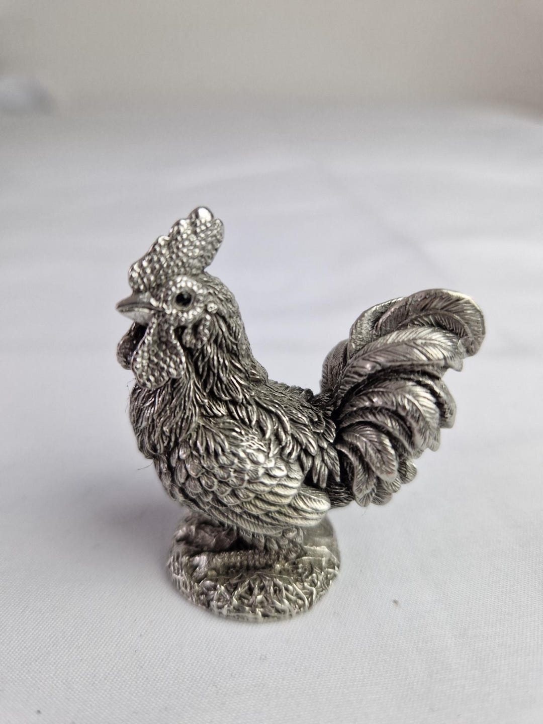 Royal Selangor Pewter Cockerel Miniature Figure New 1994 - Etsy