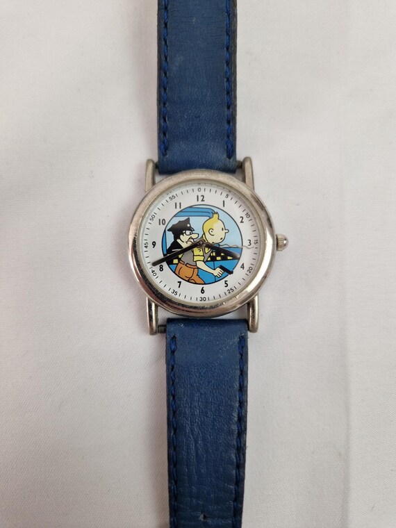 Vintage Tintin police Watch LTD Edition Working Citim… - Gem