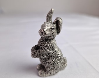 Royal Selangor Pewter Miniature Rabbit figure New 1994