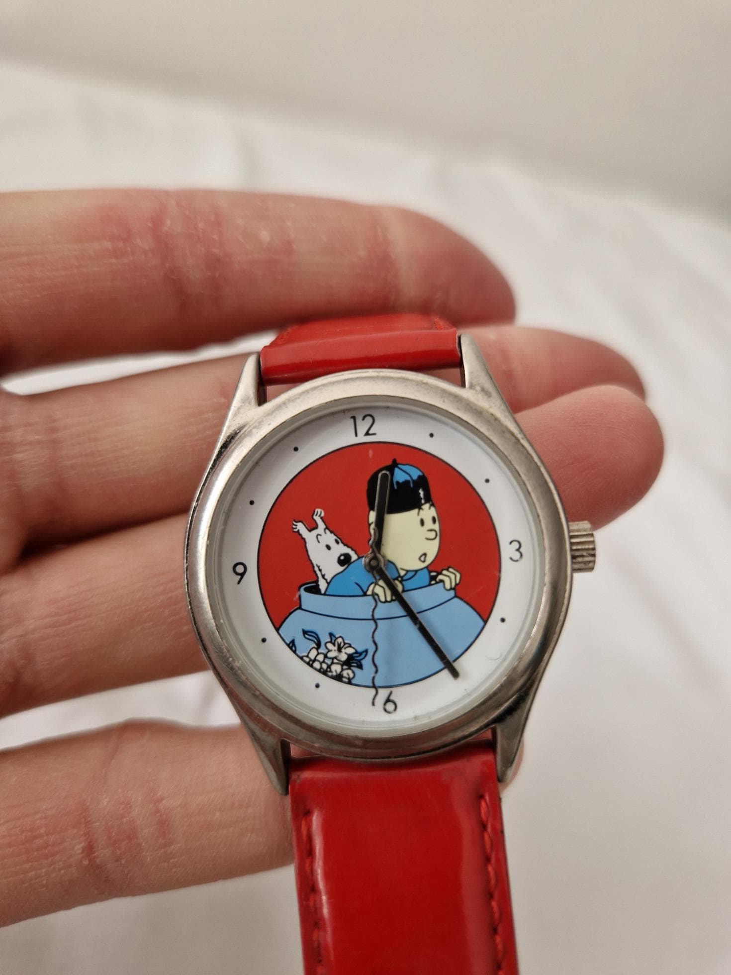 Citime Watch Tintin Jar Hergé Vintage Red (working) - Etsy