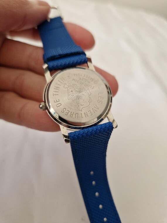 Montre Collector Hergé & Citime Tintin Milou Congo 1994 – Coffret Et Catalogue