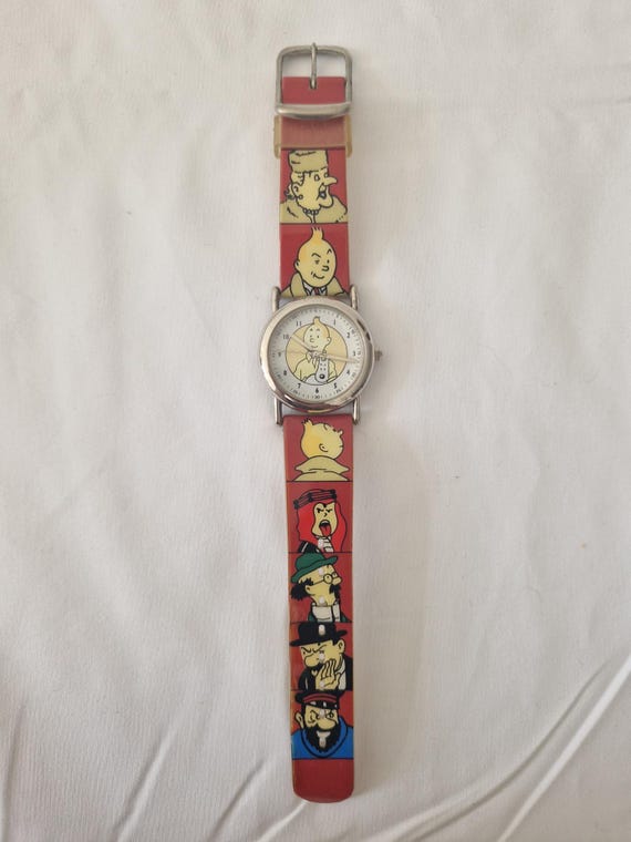 Montre Collector Hergé & Citime Tintin Milou Congo 1994 – Coffret Et Catalogue