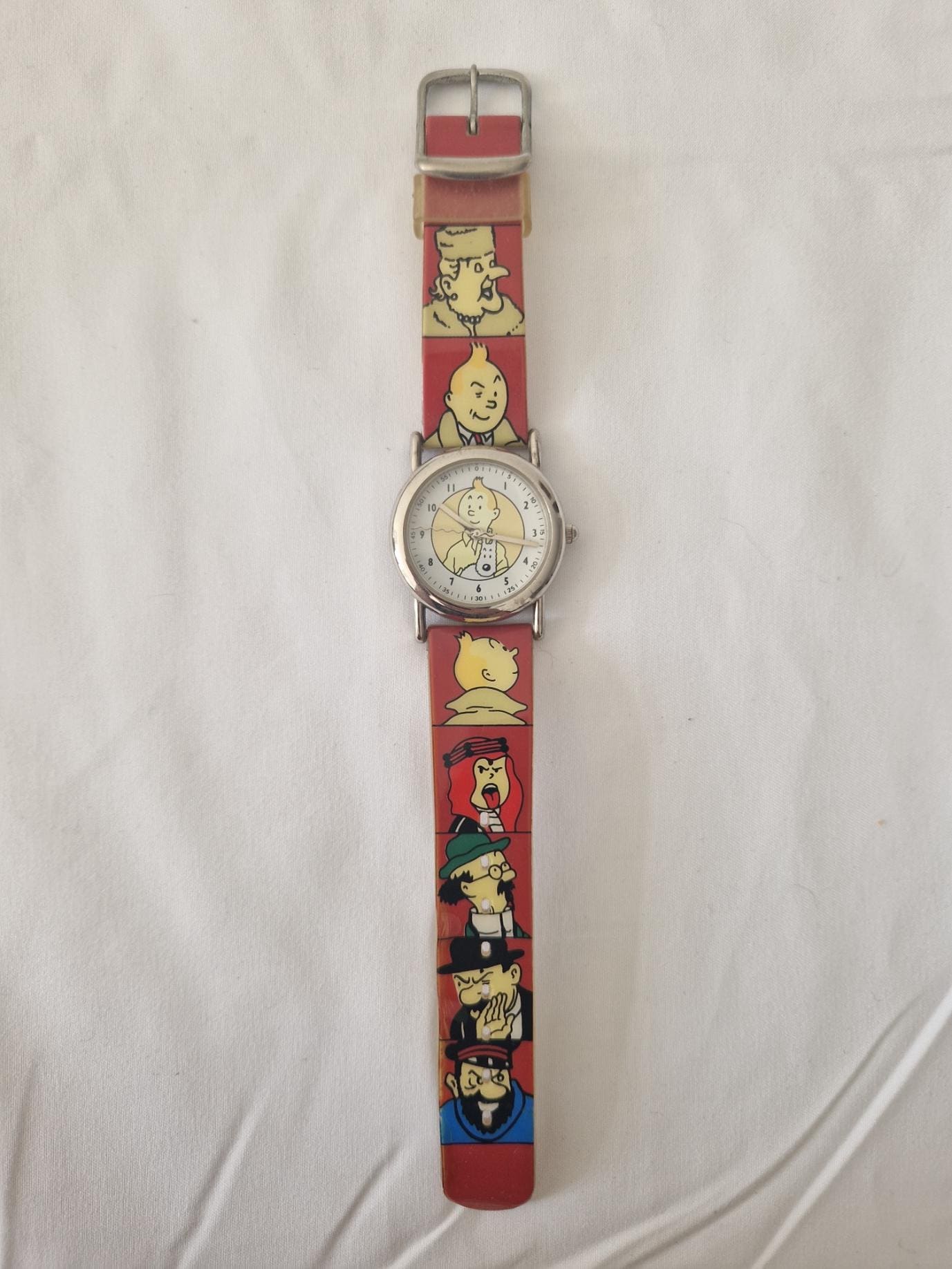 Tintin Wrist Watch - Etsy