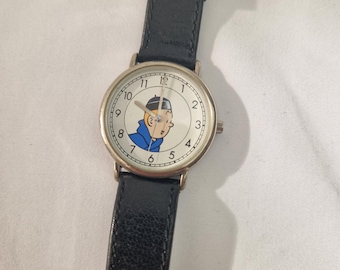 Tintin Clock - Etsy