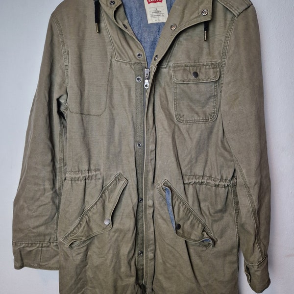 Levi's Parka veste manteau marron taille S