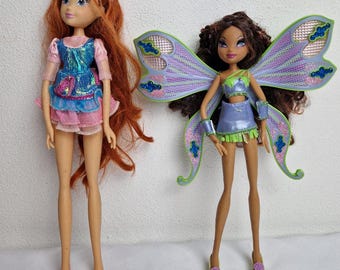 MATTEL 2004 Winx Club BLOOM Alfea schoolgirl casual fashion Season 1 doll A
