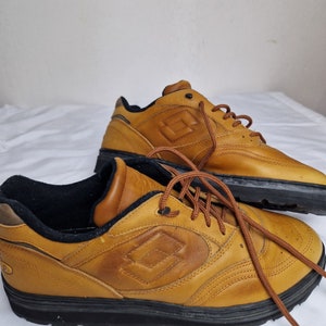 Vintage Lotto leather shoes size USM 11 EU 45 RARE sneakers