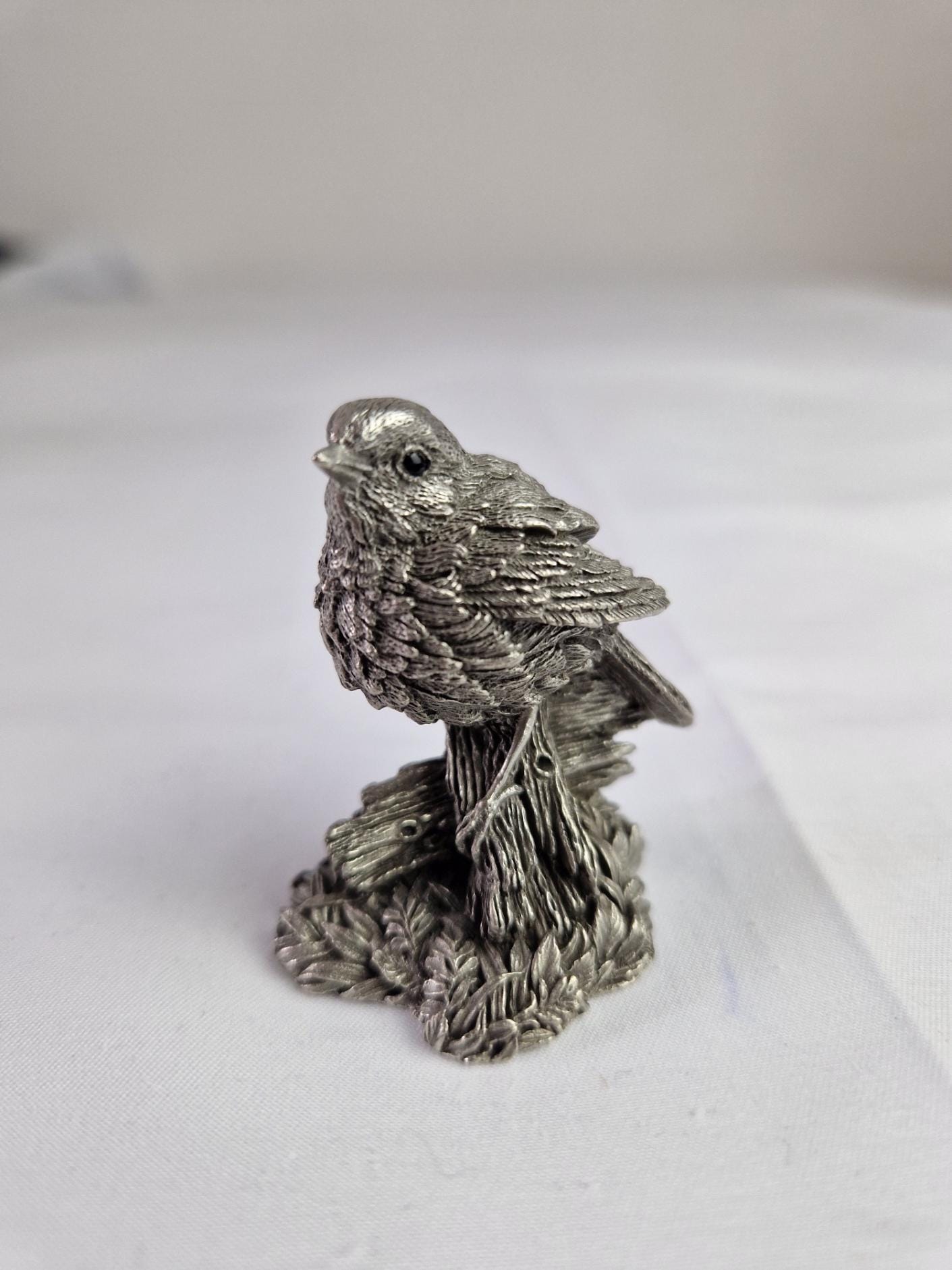 Royal Selangor Pewter Bird Robin Miniature 1994 Figure New - Etsy