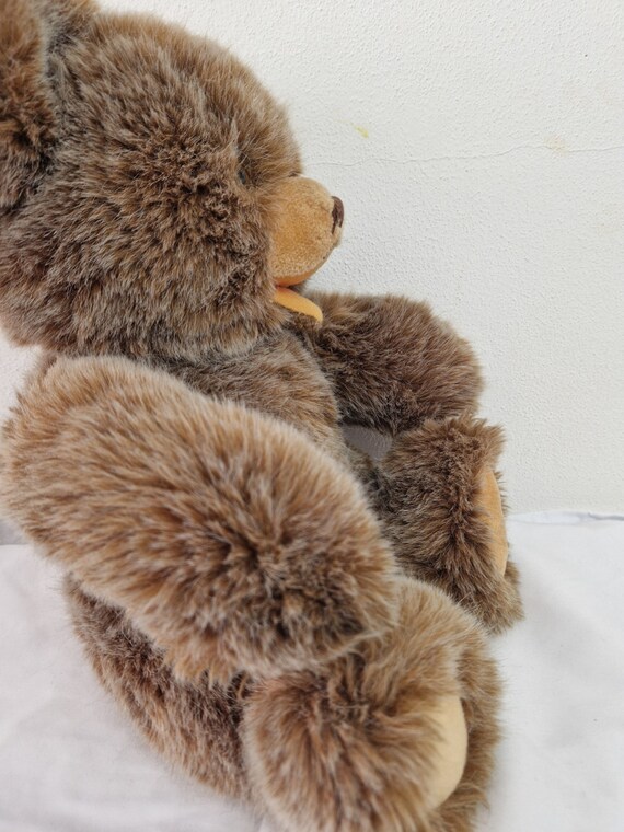 Hermann Teddy Bear Germany 1960's Vintage Open Mouth Bear Plush