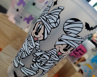 Minnie & Mickey 24oz color changing