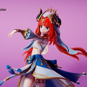 Nilou -FAN ART- Custom Sizes-Multiple Options-Hand Cleaning-3D KIT