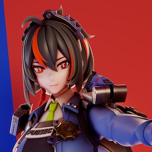 ガレージキット ゼンレスゾーンゼロ 星見雅 未塗装 ゼンゼロ 25cm 星見雅