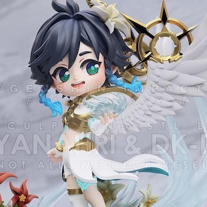 Venti -FAN ART- Custom Sizes-Multiple Options-Hand Cleaning-3D KIT