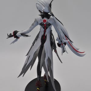 Arlecchino -FAN ART- Genshin Impact 3D Printed Resin Model Figure KIT Print on Demand image 4