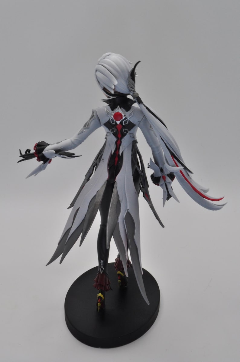 Arlecchino -FAN ART- Genshin Impact 3D Printed Resin Model Figure KIT Print on Demand image 4