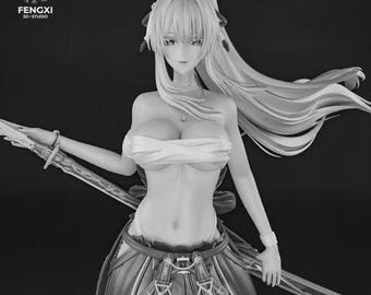 Hiyuki -FAN ART- Custom Orders - Sizes-Multiple Options-Custom Hand Painting-3D KIT[FengXi3D] Print on Demand