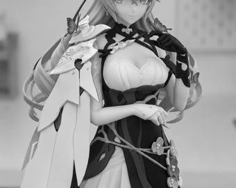 Bronya -FAN ART- Custom Orders - Sizes-Multiple Options-Custom Hand Painting-3D KIT [WallyY Studio] Print on Demand pon