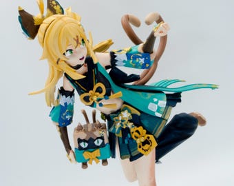Genshin Impact Neko Box Kirara Plush Doll - Etsy