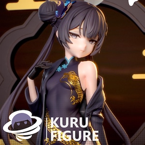 Kisaki -FAN ART- Custom Sizes-Multiple Options-Hand Cleaning-3D KIT