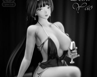 Astra Yao -FAN ART- Custom Orders - Sizes-Multiple Options-Custom Hand Painting-3D KIT [Sylviana Sculpt] Print on Demand pon