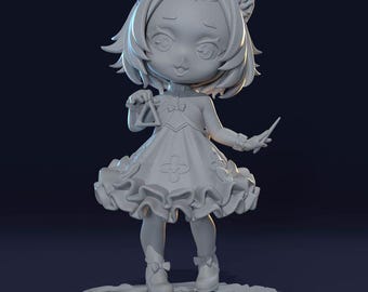 Diona -FAN ART- Custom Orders - Sizes-Multiple Options-Custom Hand Painting-3D KIT Print on Demand pon