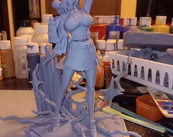 Tsukishiro Yanagi - FAN ART- Custom Orders - Sizes-Multiple Options-Custom Hand Painting-3D KIT [Marlo's Masterpiece] Print On Demand