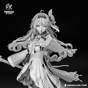Denia -FAN ART- Custom Orders - Sizes-Multiple Options-Custom Hand Painting-3D KIT[FengXi3D] Print on Demand