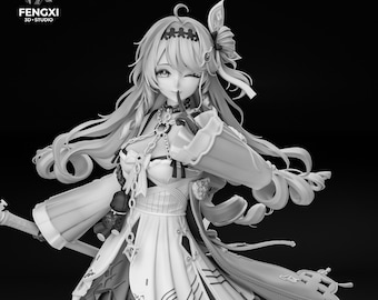 Denia -FAN ART- Custom Orders - Sizes-Multiple Options-Custom Hand Painting-3D KIT[FengXi3D] Print on Demand