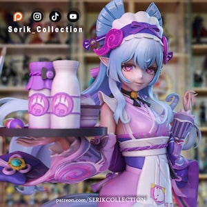 Mizuki -FAN ART- Dimensions personnalisées-Plusieurs options-Nettoyage à la main-3D KIT