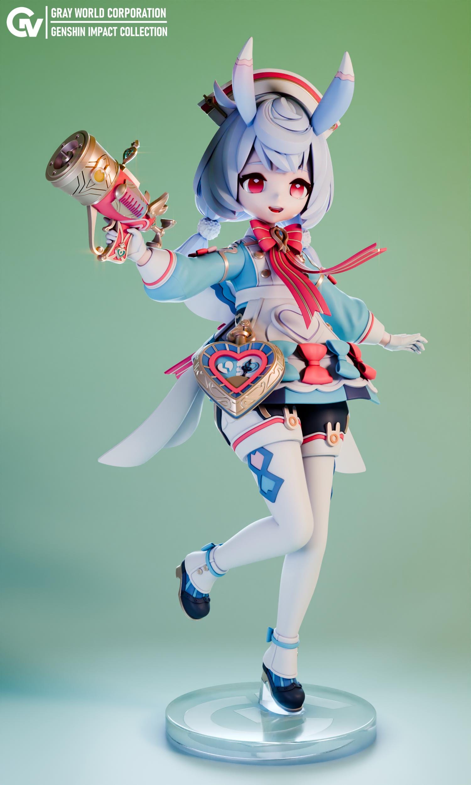 原神　シグウィン momo+ ガレージキット ワンフェス Sigewinne 原神 シグウィン momo+ ガレージキット ワンフェス Sigewinne