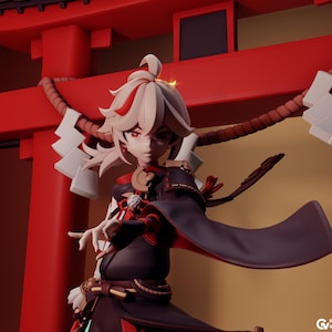Kaedehara Kazuha -FAN ART- https://cults3d.com/en/users/GrayWorldCorporation/3d-models