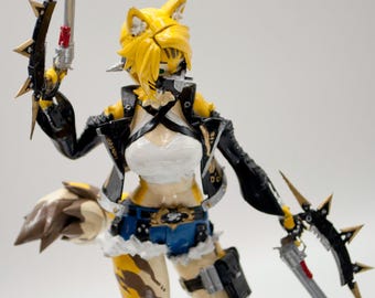 Pulchra -FAN ART- Kundenspezifische Aufträge-Größen-mehrere Optionen-benutzerdefinierte Handmalerei-3D KIT Print on Demand [Grey World Incorporate]