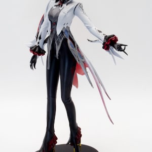 Arlecchino -FAN ART- Genshin Impact 3D Printed Resin Model Figure KIT Print on Demand image 2